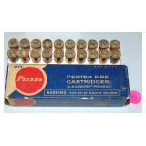1 BOX 44 REM MAG PETERS CENTER FIRE CARTRIDGES