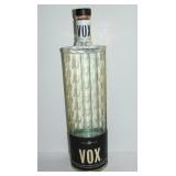 LARGE VINTAGE VOX VODKA BOTTLE STORE BAR DISPLAY