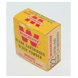 VINTAGE WINCHESTER BLACK POWDER BLANK CARTRIDGES