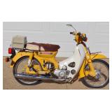 1981 HONDA C70 PASSPORT DELUXE MOTORCYCLE