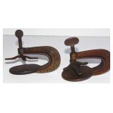 2 SHALER 5 MINUTE VULCANIZER TIRE REPAIR CLAMPS