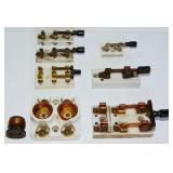 7 ANTIQUE PORCELAIN COPPER CIRCUIT BREAKER SWITCH