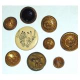 VINTAGE BUTTON LOT