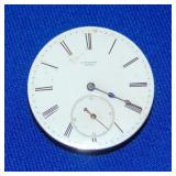 VINTAGE L. HUGUENIN POCKET WATCH PARTS