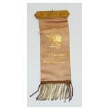 NATIONAL CATTLEMEN CONVENTION RIBBON circa 1885