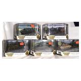 (5) MATCHBOX COLLECTIBLES MILITARY TANKS MIB