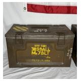 WWII 1945 .303 Mk 7 AMMO BELT METAL BOX