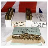 8MM LEBEL LONG RIFLE AMMUNITION 116 rounds
