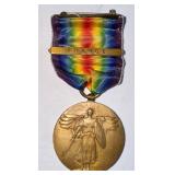 FRANCE WW1 VICTORY MEDAL - 1 BAR