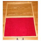 GLASS TOP DEALER DISPLAY CASE