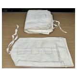 (15) WWII BRITISH CANVAS TOILETRY ROLL - HOLD ALL