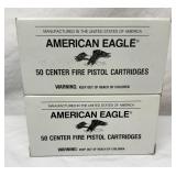 9mm LUGER AMERICAN EAGLE 115 GR. (100 rounds)