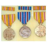 WWII U.S. ARMY ASIATIC PACIFIC & AMERICAN CAMPAIGN