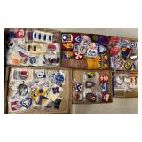 MILITARY INSIGNIA PATCHES - 100