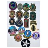 VERY COOL MILITARY INSIGNIA PATCH LOT - 18