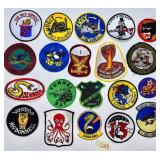 VERY COOL MILITARY INSIGNIA PATCH LOT - 20