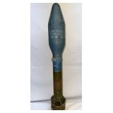 U.S. M20 3.5" SUPER BAZOOKA M29A2 INERT ROCKET