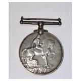 BRITISH SILVER MEDAL 1914-1918 KING GEORGE