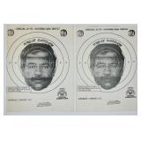 (2) UNCLE SADDAM HUSSEIN TARGET PRACTICE COPIES