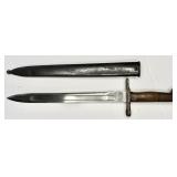 WAFFENFABRIK NEUHAUSEN SWISS BAYONET & SCABBARD