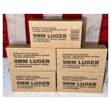 9mm LUGER REMINGTON MILITARY POLICE TRAINING AMMO