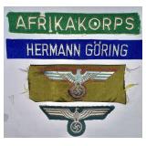 AFRIKA KORPS HERMANN GORING PATCHES