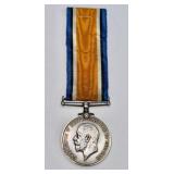 BRITISH SILVER MEDAL 1914-1918 KING GEORGE