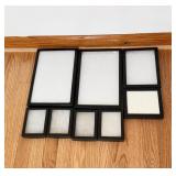 (8) COLLECTOR / DEALER DISPLAY CASES - GLASS TOP