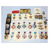 RUSSIAN MILITARY MEDAL LOT - AIRBORNE, KGB, MORE