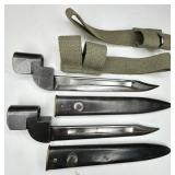 (2) BRITISH LEE ENFIELD No.9 MK1 BAYONET