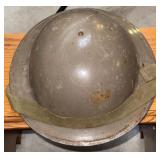 1942 BRITISH ARMY BRODIE HELMET RO & CO