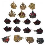 BRITISH MILITARY INSIGNIA - KING