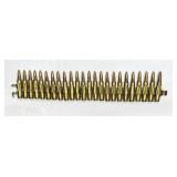 (2) AMMUNITION BELTS - 54 ROUNDS