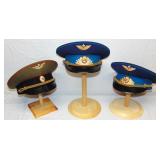 RUSSIAN MILITARY COMMANDER DRESS HATS (12)