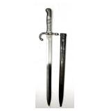 WEYERSBERG KIRSCHBAUM SOLINGEN BAYONET & SCABBARD