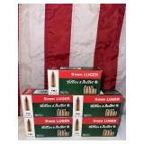 9mm LUGER LELLIER & BELLOT - 250 rounds NOS
