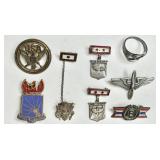 STERLING SILVER SWEETHEART JEWELRY LOT