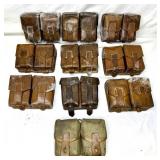 (10) MOSIN NAGANT DOUBLE AMMO POUCHES
