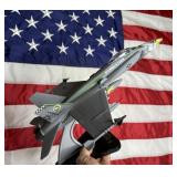 F-18 HORNET FIGHTER JET DESK TOP MODEL