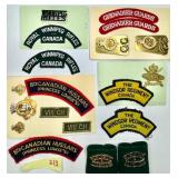 BRITISH ARMY CANADIAN REGIMENT MILITARY INSIGNIA