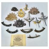 AUSTRALIA MILITARY INSIGNIA LOT - COMMANDO MORE