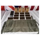 2 BANDOLIERS .223 & 5.56MM AMMUNITION 200 rounds