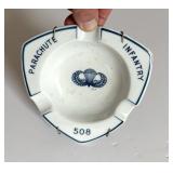 82nd AIRBORNE 508th PARACHUTE INFANTRY ASHTRAY