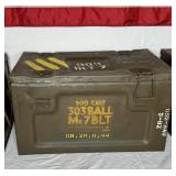 WWII 1945 .303 Mk 7 AMMO BELT METAL BOX