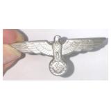 GERMAN NATIONAL EAGLE SWASTIKA OFFICER HAT PIN B&N