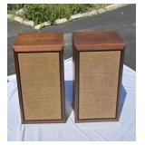 2 VINTAGE KLN HIGH FIDELITY SPEAKERS - ONE OWNER