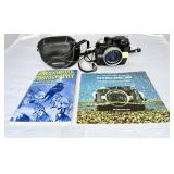 NIKONOS 35 MM AMPHIBIOUS CAMERA  SOFT CASE BOOKLET