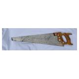 HENRY DISSTON D-15 VICTORY HAND SAW - 26" BLADE