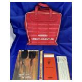 1974 NORTHWEST ORIENT TOTE BAG CHOPSTICKS MAGAZINE