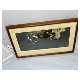 CLANDESTINE 1962 MCM ART SIGNED G. WAGNER